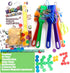 Counting Magnetic Bingo Wand with Metal Ringed Chips for School/Game Chips Plastic Markers Education STEM Tool