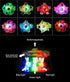 12 Pack LED Light Up Fidget Spinner Bracelets, Glow in The Dark Party Favors for Kids 4-12, Birthday Gifts