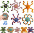 Sqlhrke 30 Pack Sensory Fidget Spinner Toys,Stress Relief Treasure Box Toys for Classroom Prizes,Pinata Easter Basket