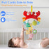 0-6 0-3-6-12 Lynncare Car Seat Toy for Babies Months, Stroller Toy with a Convenient Clip, Carseat Toys Hanging Baby