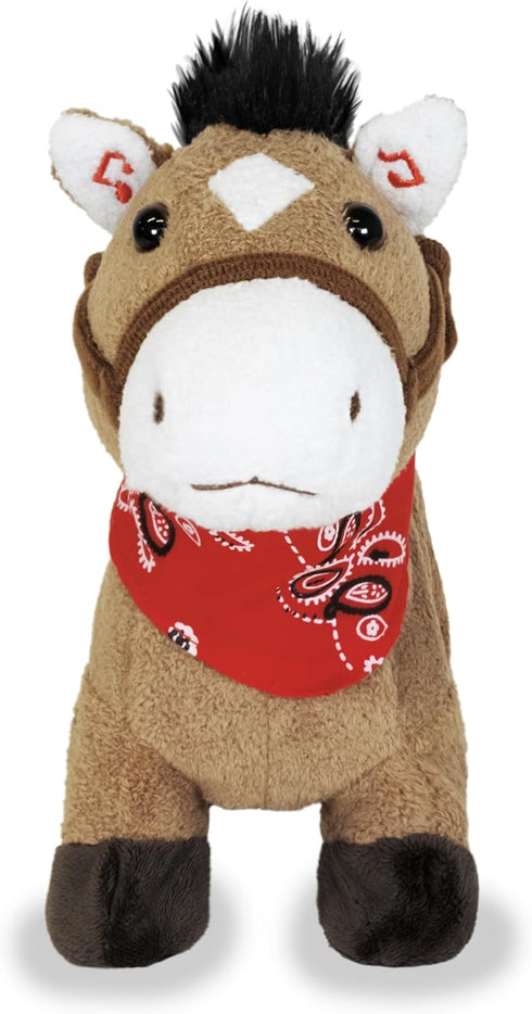 10 Cuddle Barn Gallop The Musical Horse | Animated Plush Toy | Gallops, Trots, and Sings Giddy Up, Lil Cowboy | Stuffed