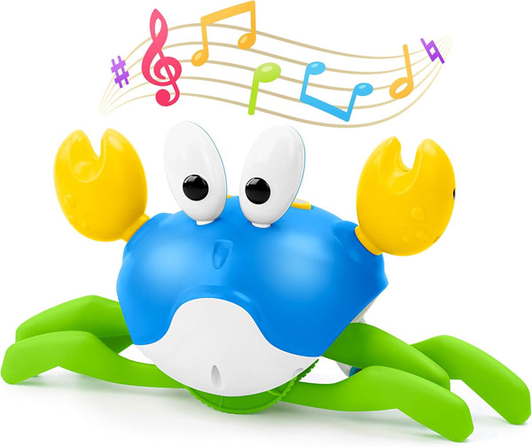Crawling Crab Baby Toy, Increase Baby's Tummy Time Crab, Inspire Crawling, Automatic
