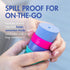 Summer 3 Oz 2 Count Boon Yuvi Sunscreen Applicator for Kids - Refillable and Spill Proof Kids Sunscreen Brush with Soft