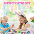 VOMAOK 24pcs Prefilled Easter Eggs with Easter Sticky Hands Toy Inside for Kids Boys Girls Easter Basket Stuffers,Eggs