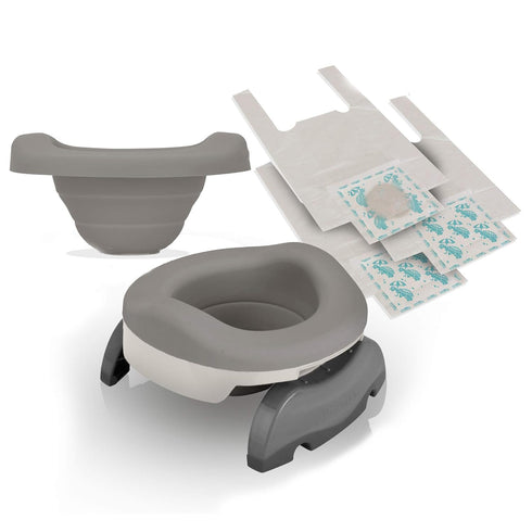 Pack: 2in1 Potette Plus Potty Value Kalencom Potette Plus Portable Potty and Reusable Collapsible Liner for Home Use