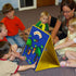 Foldable Felt Flannel Board Quiet Book for Kids, Freestanding Felt Board for Toddler Activities and Travel Play Kits