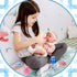 Jexine 4 Pieces Reborn Baby Doll Accessories, 2 Magnetic Pacifiers and 2 Baby Bottles in Random Patterns (Pink and Blue)