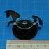 LITKO Horse Character Mount for Role Playing Games | Compatible with DND Pathfinder | (40mm Circular Base, Black)
