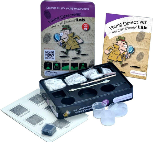 The Purple Cow The Crazy Scientist Lab, Young Detectives Science Kit, Model Number: 5522023