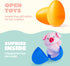 24 JOYIN Pcs Prefilled Easter Eggs with Animal Finger Puppets for Toddlers and Kids, Easter Basket Stuffers, Easter Egg