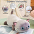 SQEQE Weighted Siamese Cat Plush, Weighted Siamese Cat Stuffed Animal for Anxiety, Cute Siamese Cat Plushies, Soft