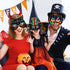 Max Fun 48PCS Halloween Rainbow Scratch Mask, Art Craft Kit for Kids Birthday, Classroom Decoration, Halloween Party