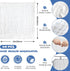 60 Pack 6 12 12 Inch Handepo Muslin Burp Cloths Cotton Baby Muslin Washcloths Layer Soft Absorbent Face Towel x Newborn