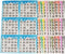 American Games Bingo Paper Game Cards 6 Card 10 Bingo Sheets 100 Books 10