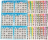 American Games Bingo Paper Game Cards 6 Card 10 Bingo Sheets 100 Books 10
