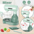 Euanze Set Sets 3 4 5 6 Kids Play Kitchen Accessories, Pretend Play Kitchen Appliance Toy with Coffee Maker, Toaster