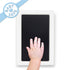 Extra Large Clean Touch Ink Pad for Baby Handprints & Footprints - Inkless Infant Stamp, Safe for Babies, Black