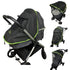 Universal Sun Shade and Mosquito Shield for Strollers, Blackout Cover Accessory for Boys and Girls