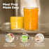 KeaBabies 4pk 8oz & 4pk 4oz Glass Baby Food Containers - Leak-Proof, Microwavable Small Baby Glass Jars with Lids,