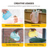 WEYOVGO Baby Bath Rinse Cup - Silicone Shampoo & Body Washing Rinser Cup with Easy Grip Handle - Yellow