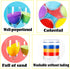 36-Pack DIY Scenic Sand Art Bottles - Vibrant Decorative Sand for Creative Projects