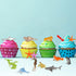 80 Pieces Sea Creatures Toys for Kids, Assorted Vinyl Plastic Ocean Animals for Party Favors and Educational Goodie Bags
