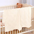 30"39"(Beige,Square) Plush Soft with Square Checkered Baby Blanket,Fleece Infant Toddler Blankets for Girls Boys,Warm