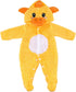 17-20 Inch BABESIDE Reborn Baby Doll Clothes for Dolls Accessories,Cute Yellow Duck Baby Doll Clothes with Hat