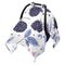 Dalzium Cute BlackBerry Car Seat Cover Baby, Carseat Canopy Cover for Girl Boy,