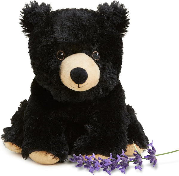 warmies Microwavable & Weighted Stuffed Animals, Black Bear - Heated Stuffed Animal