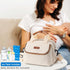 Pack 6 9 Breastmilk Cooler Bag with Ice Fits Baby Bottles up to Ounce, Wearable Breast Pumps Cooler Bag for Nursing Mom