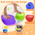 3 4 5 6 7 3-5 4-8 Music & Light up Stepping Stones for Kids, Non-Slip Toddler Balance Stepping Stone for Year Old