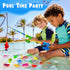 CozyBomB Set 3-5 6 4-8 Magnetic Fishing Toys Game for Kids | Water Table Bathtub Kiddie Pool Party Pole Rod Net