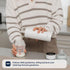 Nuby RapidCool Portable Baby Bottle Maker - with Milk Powder Dispenser and Digital Lid - Ideal for Travel Bottles