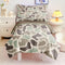 CKOU CCOO 4 Pieces Toddler Duck Camo Bedding Set for Boys,Hunting Camouflage Toddler Comforter