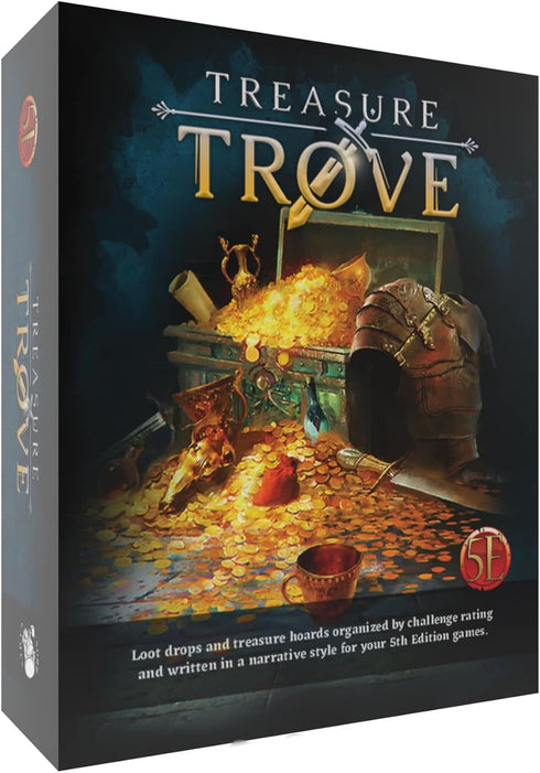 Treasure Trove: Boxed Set - 5e RPG Storytelling Cards, Loot Drops & Treasure Hoards - 300 Tarot Sized Cards