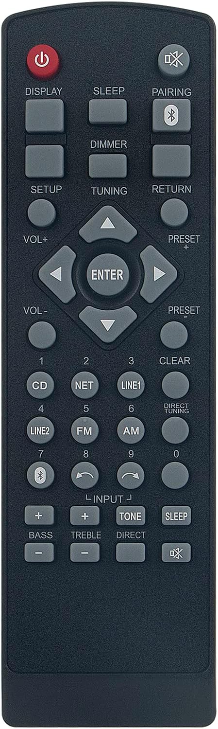 PerFascin RC-963R Replacement Remote Control for Pioneer Stereo Receiver RRMCGA411AWSA SX-10AE