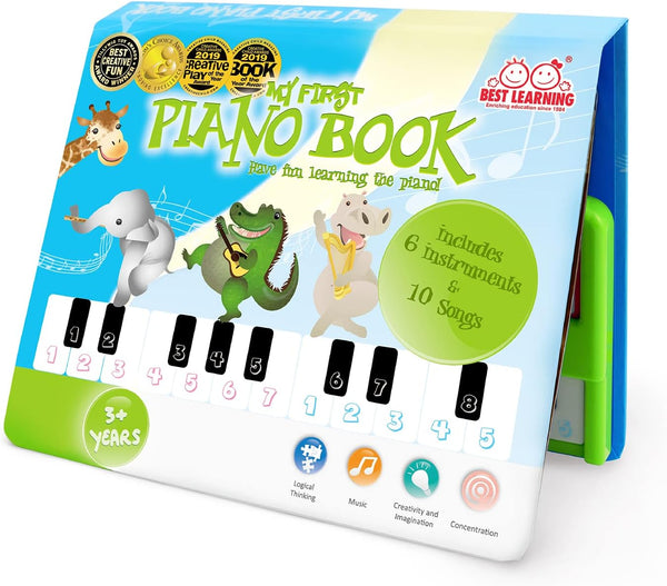 BEST LEARNING My First Piano Book - Educational Musical Toy for Toddlers