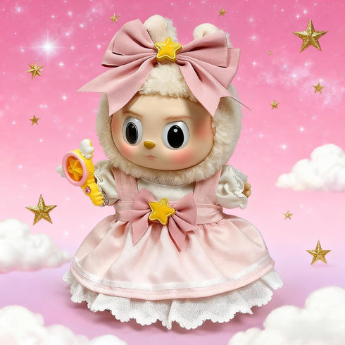 6.7inch/17cm 17CM (Pink-2) Cute Clothes for Doll Clothes, Soft Outfits for Doll Ropa, Mini Cloth for Dolls, Accessories