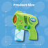 JOYIN 2 Kids Bubble Gun with 2 Bottles Bubble Refill Solution, Bubble Machine Gun for Toddlers, Summer Outdoor Gift
