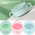 Silicone Tableware Sucker 3pcs, Double Sided Suction Cups Plates, Utensil Rest Plate