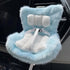 10-17cm Ezcora Cute Car Accessories for Dolls, Doll Car Seat with Clip onto Car Air Vent, Includes Seat Leg for Desktop