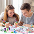 110 Set Seajan Pcs Easter Party Favors Gift Easter Bunny Coloring Book Bulk Crayon Bracelet Stress Ball Sticker