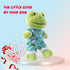 9-Inch Cute Frog Plush - Soft Stuffed Animal Toy, Kawaii Doll Gift for Kids, Green Plushie