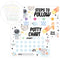 HOUSPEAK Astronaut Potty Reward Sticker Chart for Toddlers Boys Girls, 10 Sheets Training