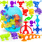32 PCS Suction Cup Toys for Kids, Bath Toy Party Favor for 2-6 Year Olds, Educational Sensory Fidget