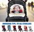 Waterproof & Thicken Universal Footmuff for Stroller, Bunting Bag for Winter Stroller Cover (0-3 Years)