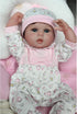 Reborn Baby Dolls - 16 Inch Realistic Newborn Girl, Lifelike Handmade Silicone Baby with Soft Weighted Body