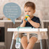 (5Packs, 2) Baby Bottle and Sippy Cup Straps - Adjustable Straps Attach with Strollers, High Chair, Shopping Cart