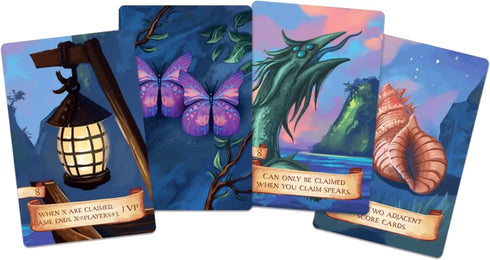 Isle of Night by Red Raven Games, Strategy Board Game, for 2 to 5 Players and Ages 8+